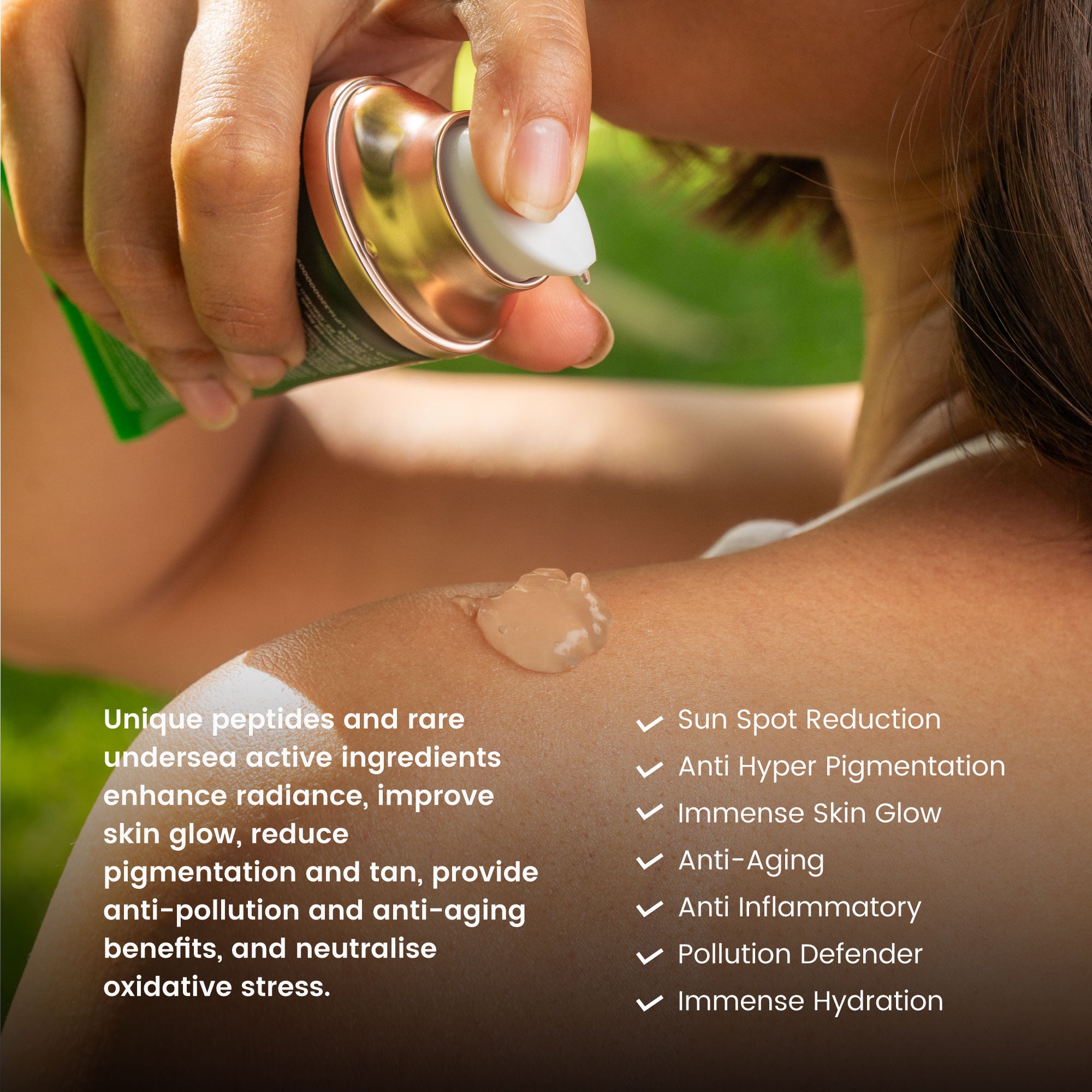 Illuminating Radiant Moisturiser - 50gm- All in one, 5 in 1, Rare Ingredients from Switzerland, Europe& Japan,Immense Skin Glow & hydration, Reduces Skin Tan & Pigmentation