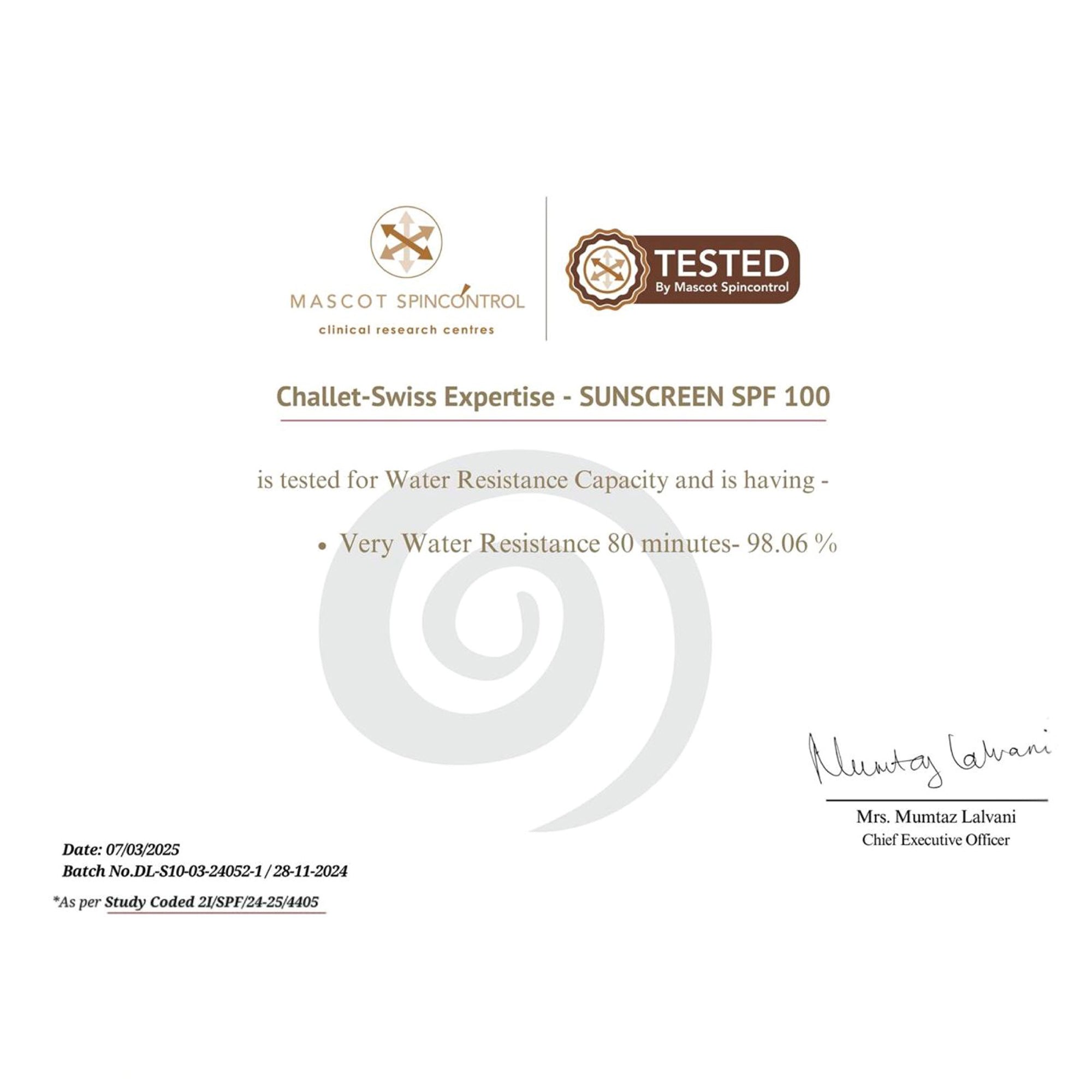 Sunscreen SPF 100 UV A& B ++++- 50 gm- All in one, 5 in 1,Rare Ingredients from Switzerland, Europe& Japan,Water Resistant with Barrier Repair & Increases SkinElasticity