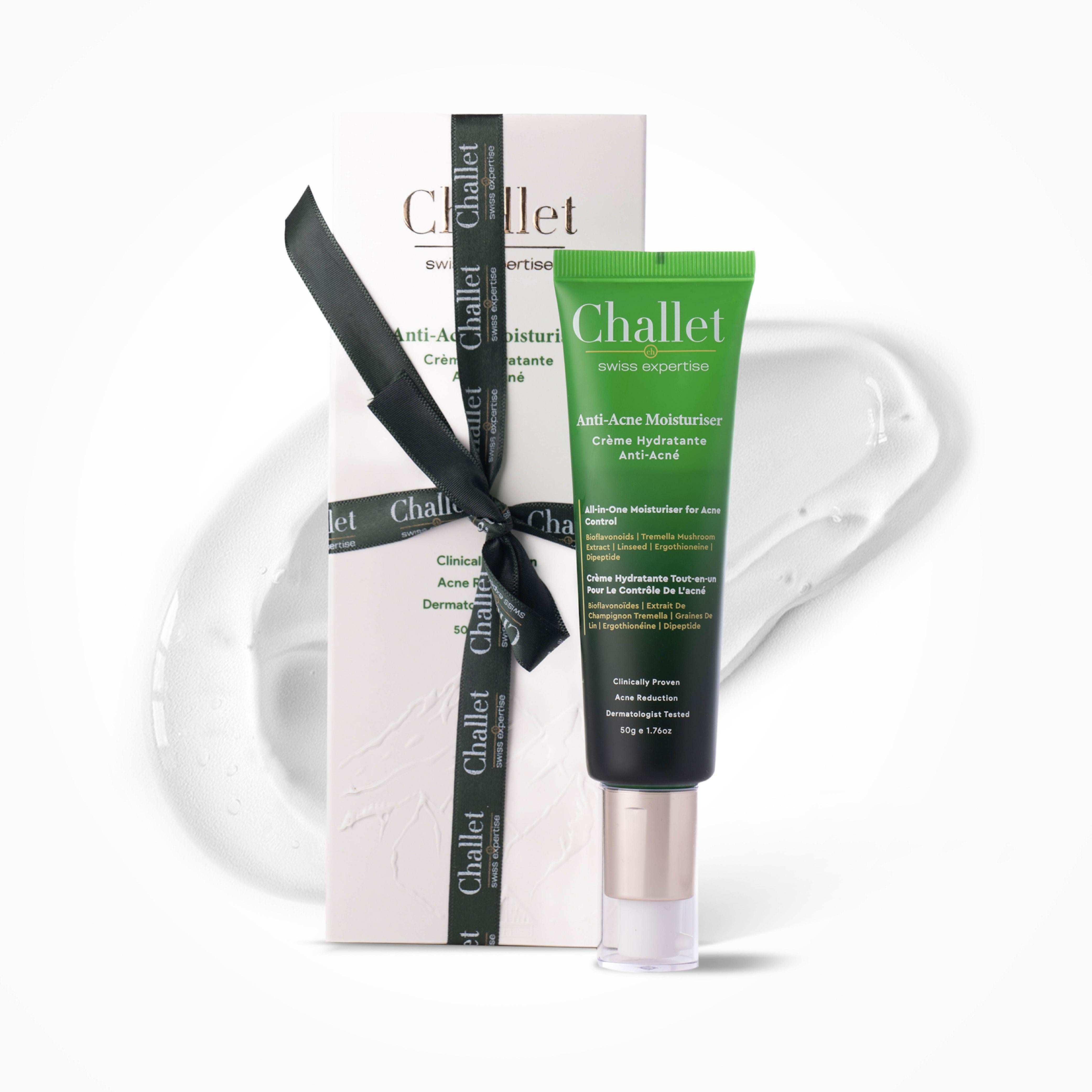 Anti Acne Moisturiser - 50 gm- All in one, 5 in 1, Rare Ingredients from Switzerland, Europe&  Japan, Rejuvenates the Skin Microbiome, improves Skin Firmness & Elasticity